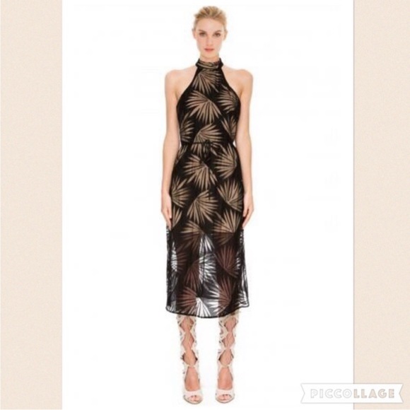 NWT Finders Keepers Heirloom Dress in Black Palm - Picture 3 of 16